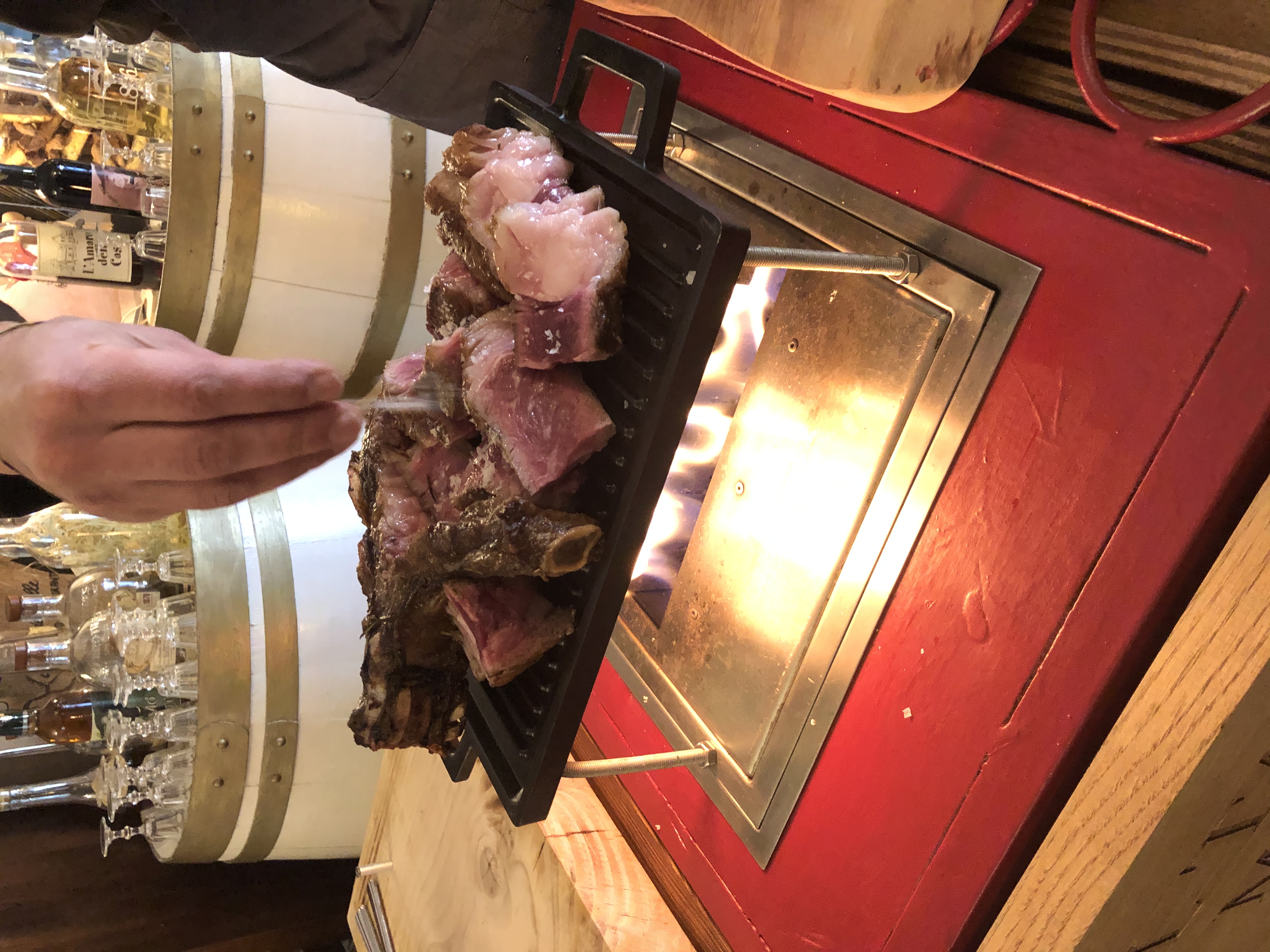 Bistecca alla brace - taglio